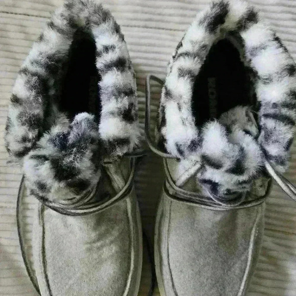 Romika ankle booties. Brown/cream fur lined. Size 39/ US 8.5 - Picture 3 of 10